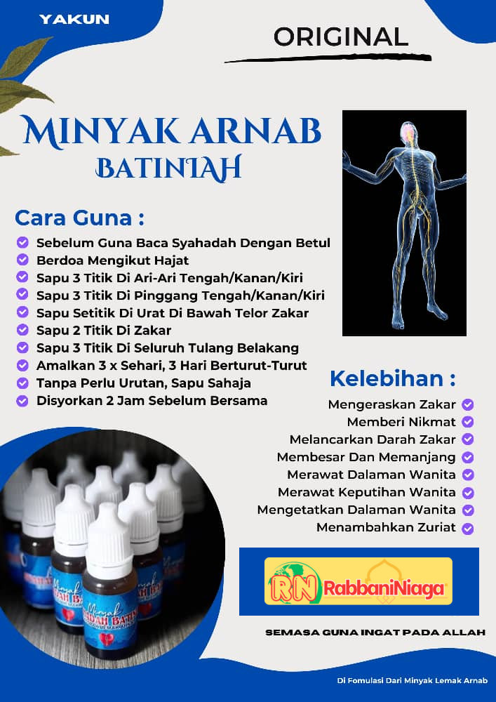 MINYAK ARNAB BATINIAH – Original